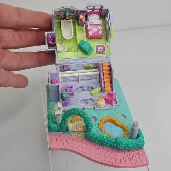 Vintage Polly Pocket Bluebird Dance Studio Only Pollyville No Figures 1995 - Picture 2 of 15